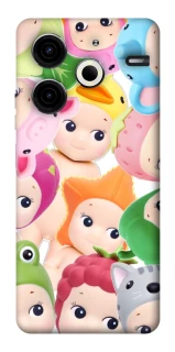 Чехол на TECNO Pova 6 Neo (LI6) Fruit-Zoo Kaleidoscope фото 1 из 1