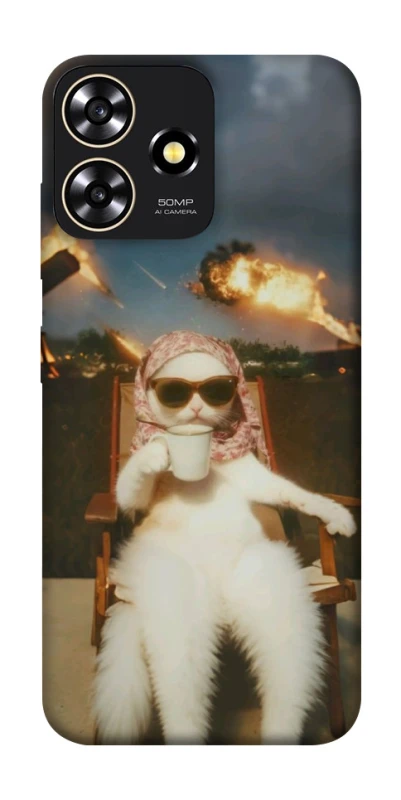 Чохол на ZTE Blade A73 4G Exploding Kittens ver.1 фото 1 з 1