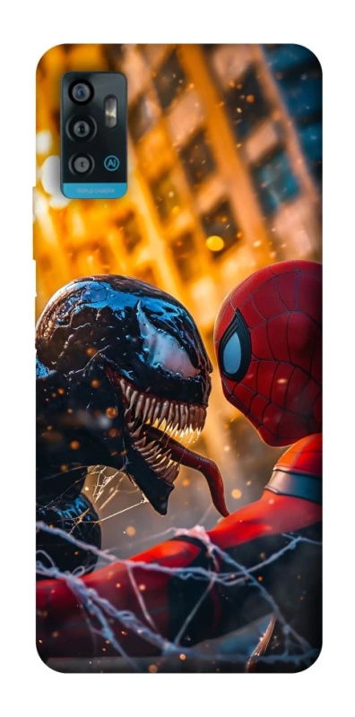 Чохол на ZTE Blade A71 Venom vs Spiderman фото 1 з 1