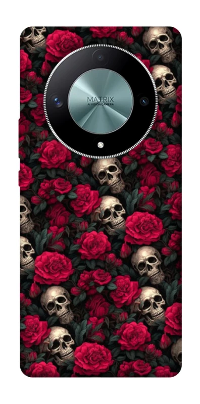 Чохол на Huawei Magic6 Lite Черепа та рози фото 1 з 1