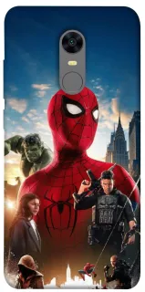 Чехол на Xiaomi Redmi 5 Plus / Redmi Note 5 (Single Camera) Spider Man ver.2 фото 1 из 1
