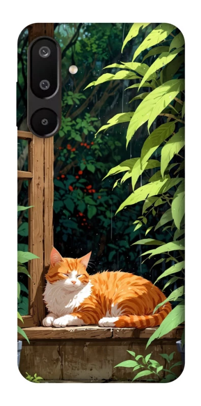 Чохол на Samsung Galaxy M16 5G red cat фото 1 з 1