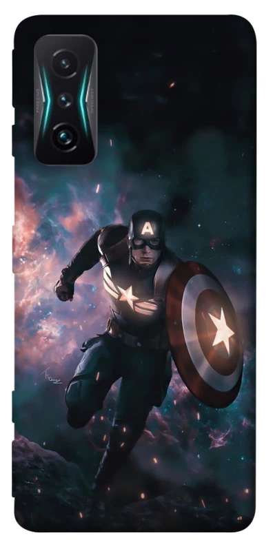 Чохол на Xiaomi Redmi K50 Gaming Captain America фото 1 з 1