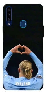 Чехол на Samsung Galaxy A20s Erling Haaland V2 фото 1 из 1