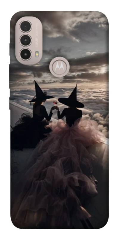 Чохол на Motorola Moto E40 Halloween Witch ver.1 фото 1 з 1