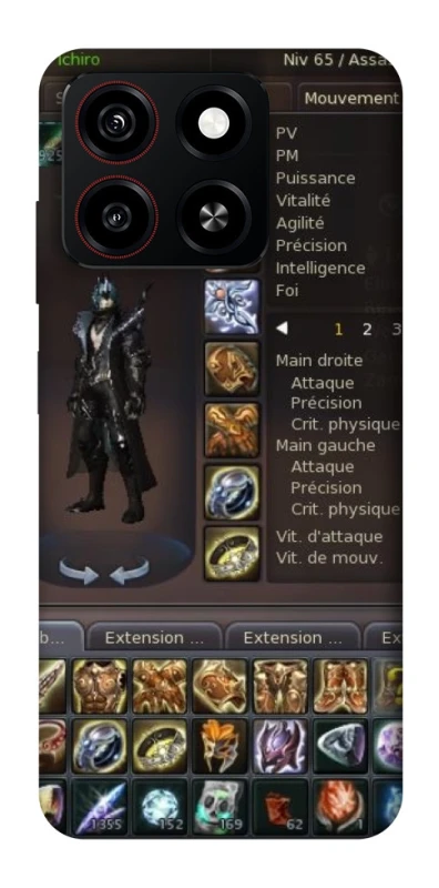 Чохол на ZTE Blade A35 4G Character Menu ver.1 фото 1 з 1