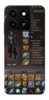 Чехол на ZTE Blade A35 4G Character Menu ver.1 фото 1 из 1