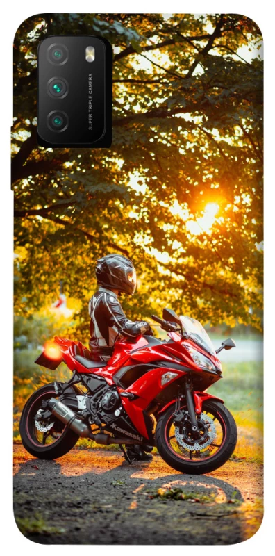 Чехол на Xiaomi Poco M3 Лучи заката фото 1 из 1