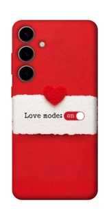 Чохол на Samsung Galaxy S25 FE Love Mode ON фото 1 з 1