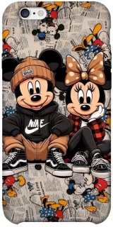 Чехол на Apple iPhone 6/6s plus (5.5") Miki & Mini фото 1 из 1