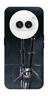 Чехол на Nothing Phone (2a) Мечи Ведьмака фото 1 Чехол на Nothing Phone (2a) Мечи Ведьмака фото 1 из 1