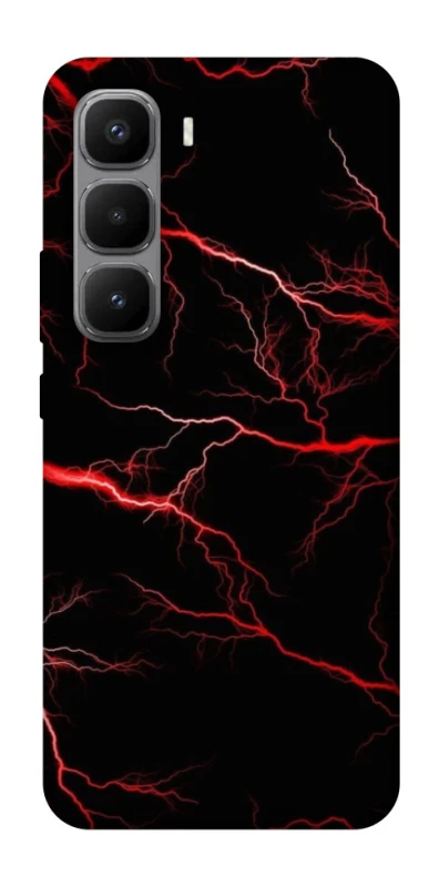 Чохол на Infinix Hot 60 Pro+ Червона молнія фото 1 з 1