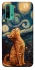 Чохол на Xiaomi Redmi Note 9 4G / Redmi 9 Power van gogh cat фото 1 з 1