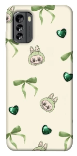 Чохол на Nokia G60 Labubu Green Heart фото 1 з 1