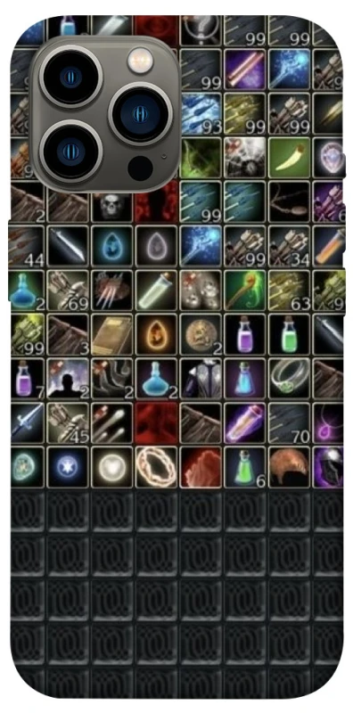 Чехол на Apple iPhone 12 Pro Max (6.7") Inventory menu ver.2 фото 1 из 1