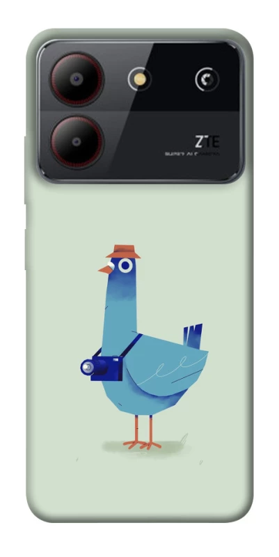 Чохол на ZTE Blade A54 4G Голуб-детектив фото 1 з 1