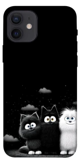 Чохол на Apple iPhone 12 (6.1") Three Cats фото 1 з 1