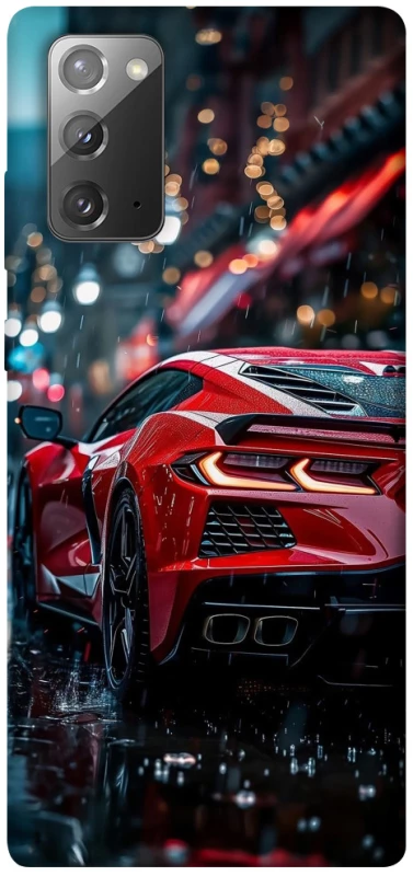 Чехол на Samsung Galaxy Note 20 Red sports car фото 1 из 1