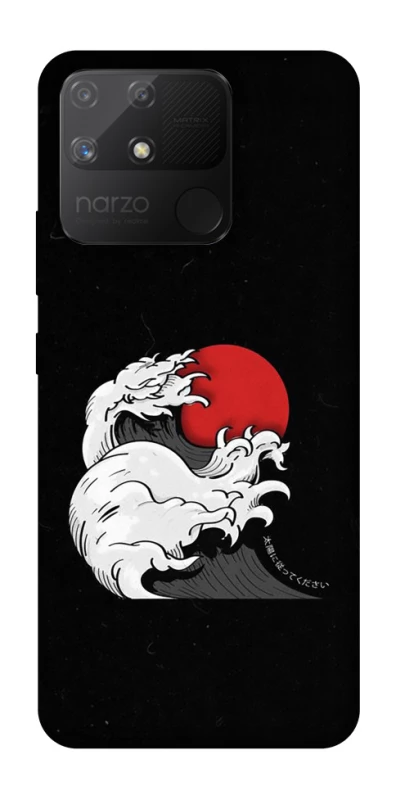Чохол на Realme Narzo 50A Хвилі Японії v2 фото 1 з 1
