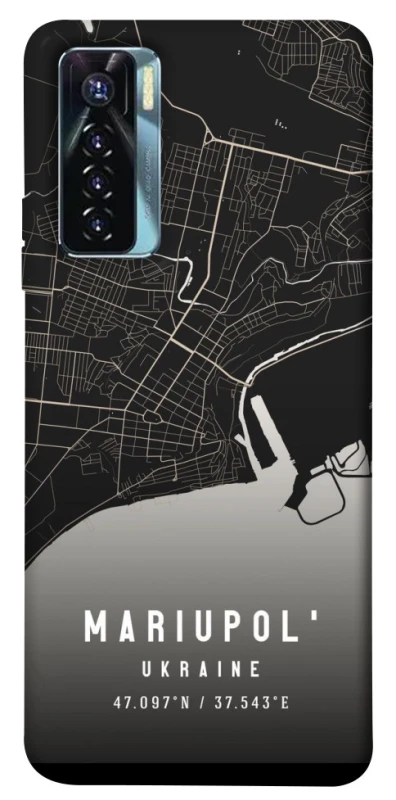 Чехол на TECNO Camon 17 Pro Mariupol map фото 1 из 1