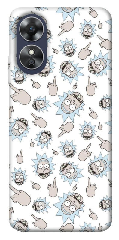 Чохол на Oppo A17 Rick and Morty style фото 1 з 1