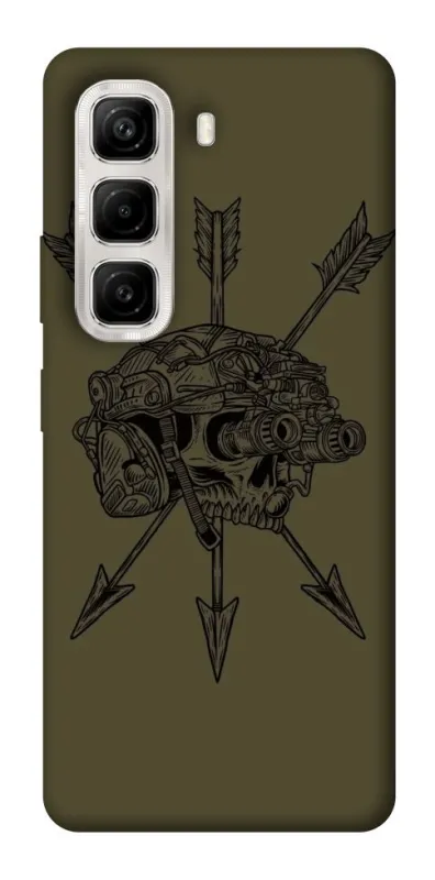 Чохол на Infinix Hot 50 4G Mil skull фото 1 з 1