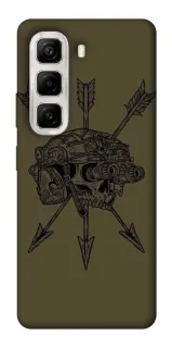Чохол на Infinix Hot 50 4G Mil skull фото 1 з 1