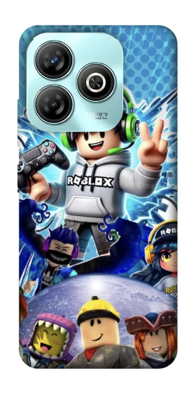 Чохол на ZTE Blade A75 4G Roblox collage ver.3 фото 1 з 1