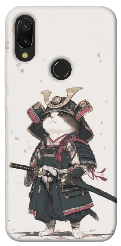 Чохол на Xiaomi Redmi 7 Samurai Cat Warrior фото 1 з 1