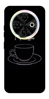 Чохол на TECNO Spark 30C Black coffee фото 1 з 1