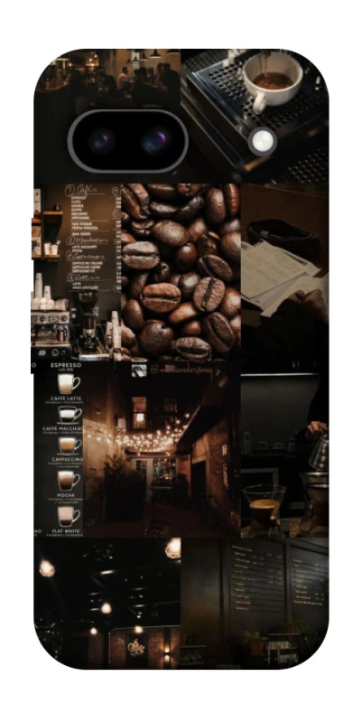 Чехол на Google Pixel 8a Coffee collage ver.1 фото 1 из 1