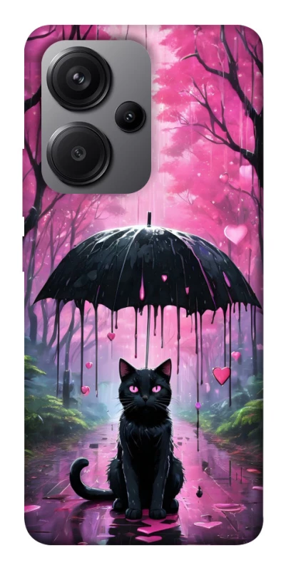 Чохол на Xiaomi Redmi Note 13 Pro+ Black cat фото 1 з 1