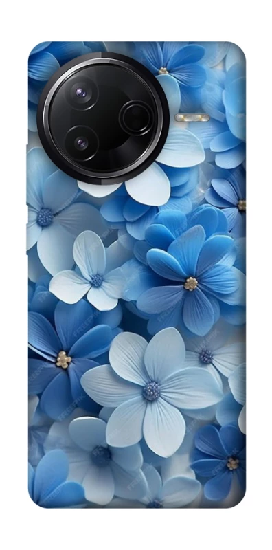 Чехол на Infinix Note 50 Pro Синие цветы фото 1 из 1