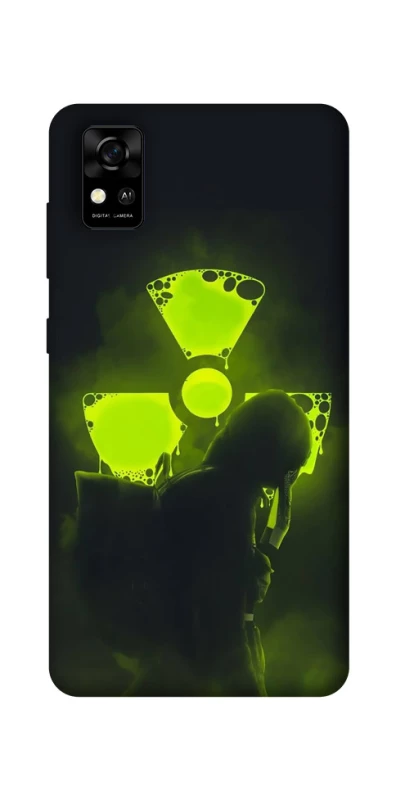 Чехол на ZTE Blade A31 Радиация v2 фото 1 из 1
