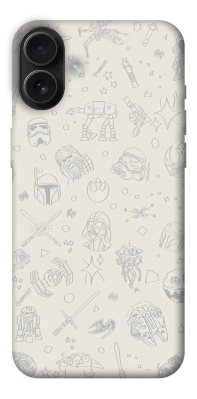 Чохол на Apple iPhone 16 Plus Star Wars background ver.1 фото 1 з 1