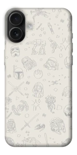 Чохол на Apple iPhone 16 Plus Star Wars background ver.1 фото 1 з 1