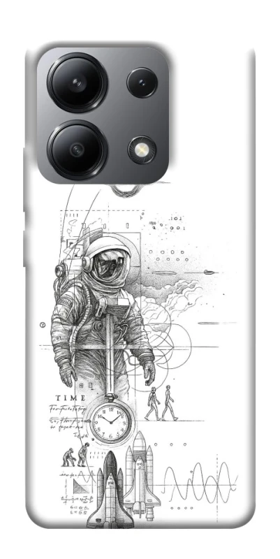 Чехол на Xiaomi Redmi Note 13 4G Tattoo ver.1 фото 1 из 1