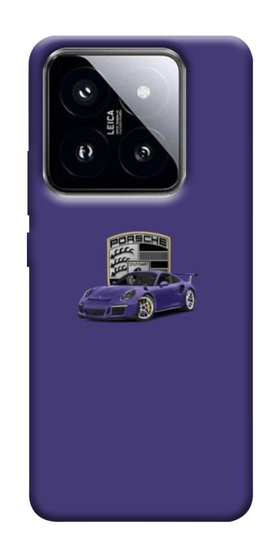 Чохол на Xiaomi 14 Pro Porsche purple фото 1 з 1