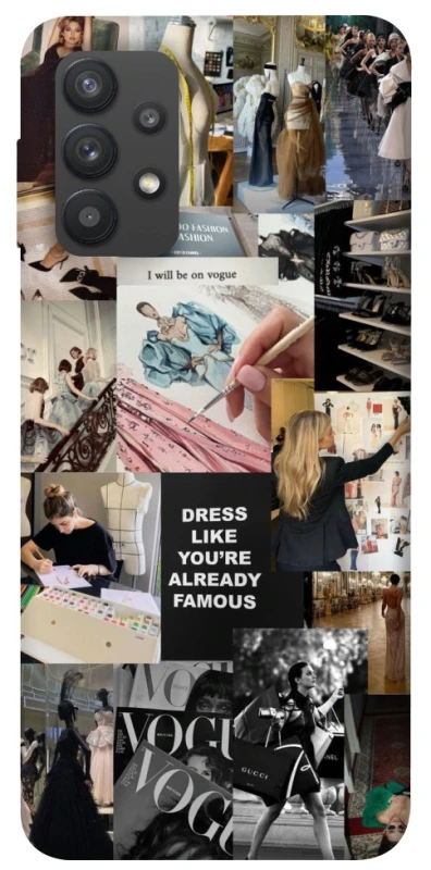 Чехол на Samsung Galaxy A32 (A325F) 4G Fashion collage ver.11 фото 1 из 1