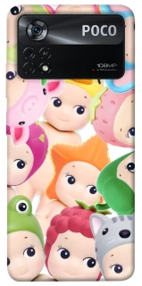 Чехол на Xiaomi Poco X4 Pro 5G Fruit-Zoo Kaleidoscope фото 1 из 1