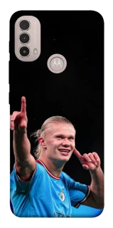 Чехол на Motorola Moto E40 Erling Haaland фото 1 из 1