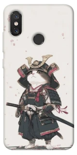 Чохол на Xiaomi Mi 8 Samurai Cat Warrior фото 1 з 1