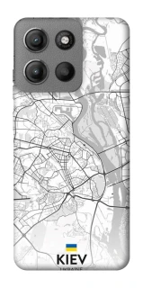 Чохол на Motorola Moto G15 Power Kiev white map фото 1 з 1