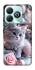 Чохол на ZTE Blade A75 4G Christmas Kitty фото 1 з 1