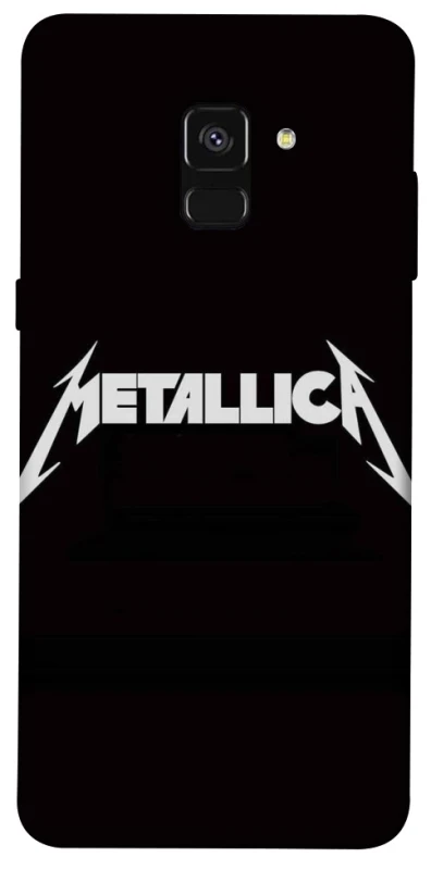 Чехол на Samsung A530 Galaxy A8 (2018) Metallica logo фото 1 Чехол на Samsung A530 Galaxy A8 (2018) Metallica logo фото 1 из 1