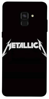 Чехол на Samsung A530 Galaxy A8 (2018) Metallica logo фото 1 Чехол на Samsung A530 Galaxy A8 (2018) Metallica logo фото 1 из 1