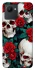 Чехол на Realme C30 skull and rose фото 1 из 1