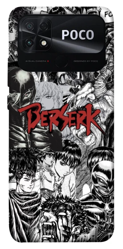 Чохол на Xiaomi Poco C40 Berserk Collage фото 1 з 1