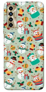 Чехол на TECNO Camon 17P Новогодний v2 фото 1 из 1