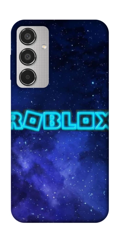 Чохол на Samsung Galaxy M35 Roblox Space Logo Blue фото 1 з 1
